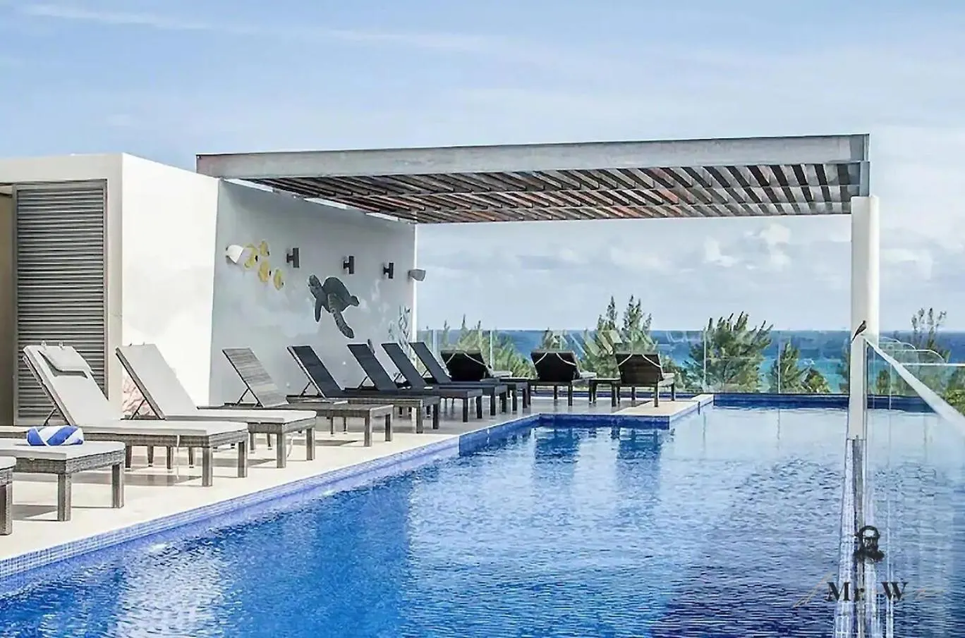 Private Pool Ph, Walk To Beach, 38Th & 5Th Playa del Carmen Apartment